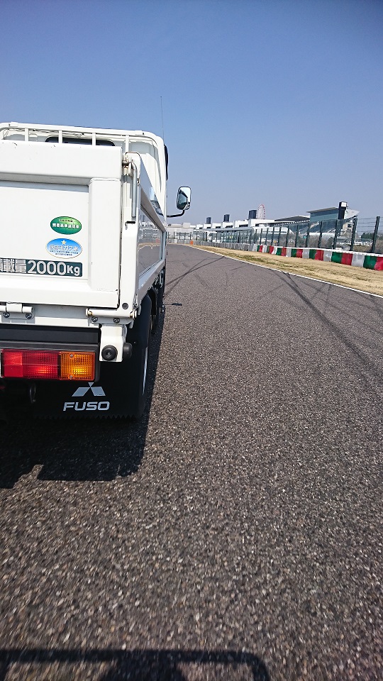 ドナドナ号の車上から