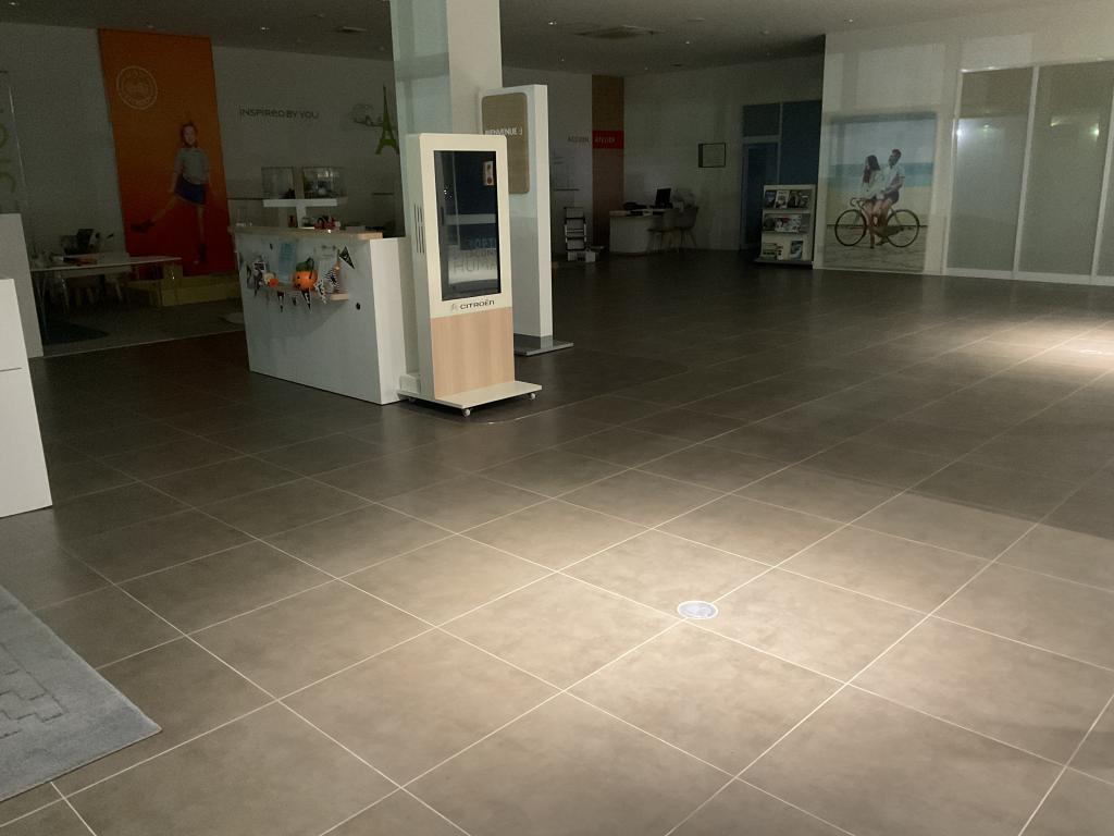 本日閉店後のショールーム